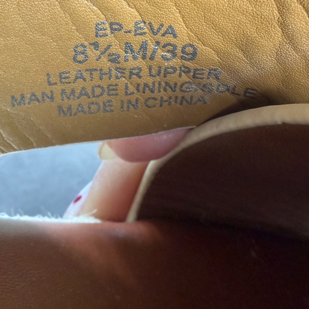 Enzo Angiolini Powder Eva wedge sandals size 8.5 - Picture 7 of 7